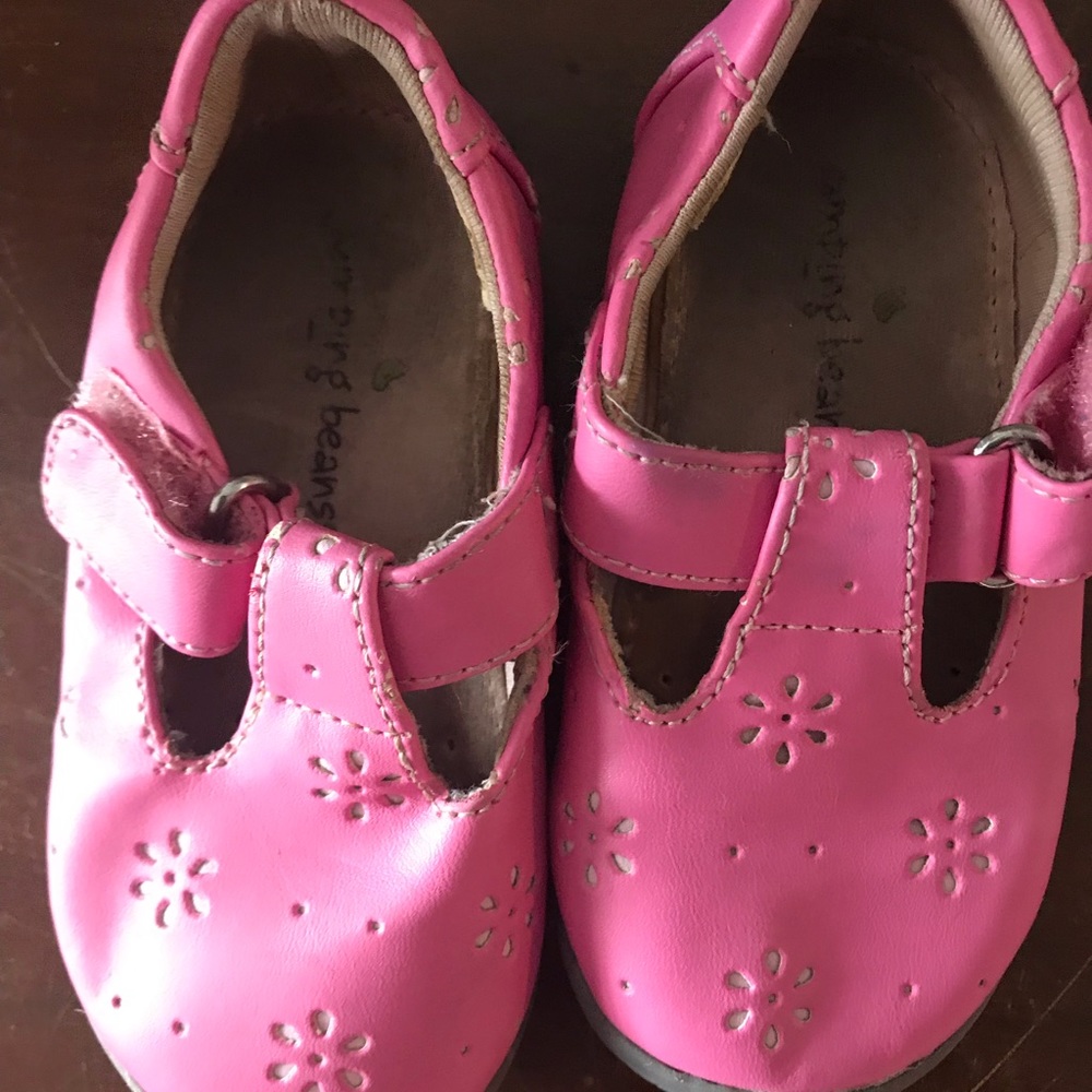 Toddler Girls Size 5 Shoe & Tights Lot